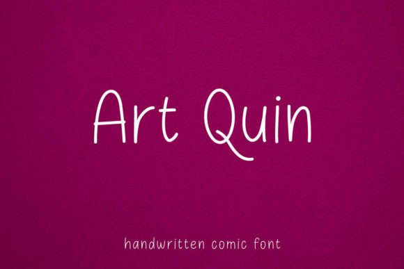 Art Quin Font for Creative Makers