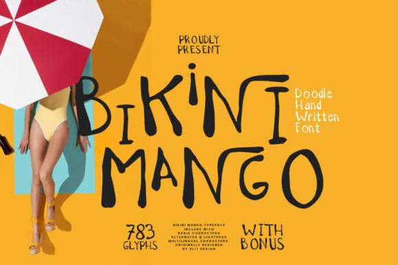 Bikini Mango Font for Creative Brands