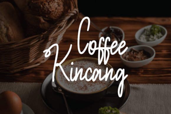 Coffee Kincang Font for Creative Makers