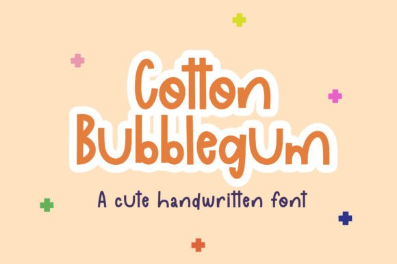 Cotton Bubblegum Font for Creative Projects