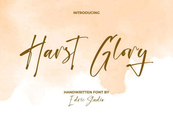 Harst Glory Font for Creative Makers