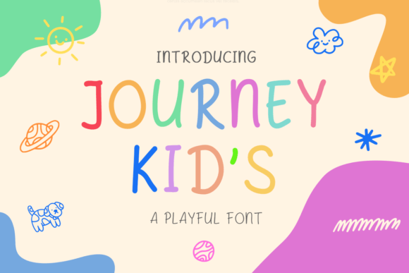 Journey Kids Font for Creative Projects