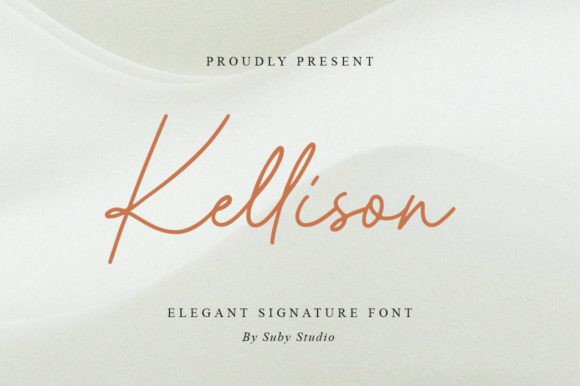 Kellison Font for Creative Projects