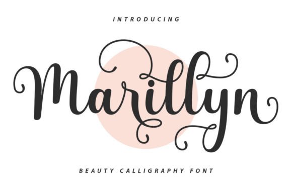 Marillyn: A Handwritten Typeface for Editorial Elegance