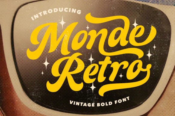 Monde Retro: A Vintage Font for Creative Projects