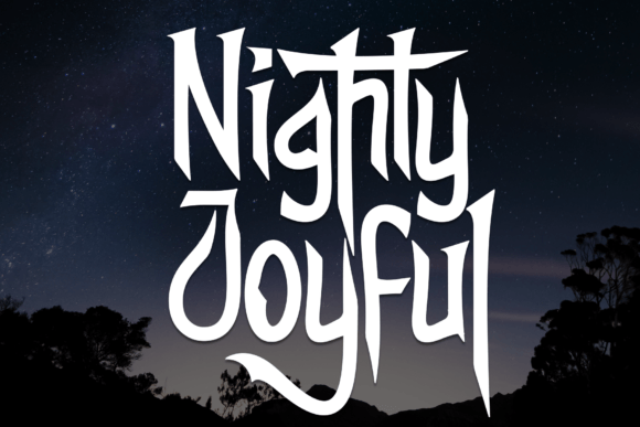 Nighty Joyful Font Review