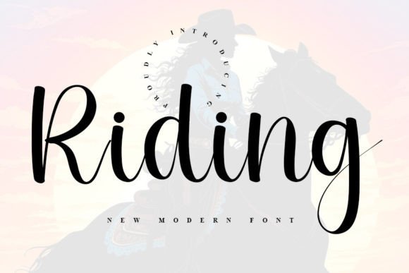 Riding: A Font for Elegant Branding