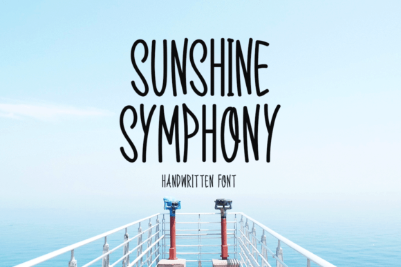Sunshine Symphony: A Charming Handwritten Typeface for Branding