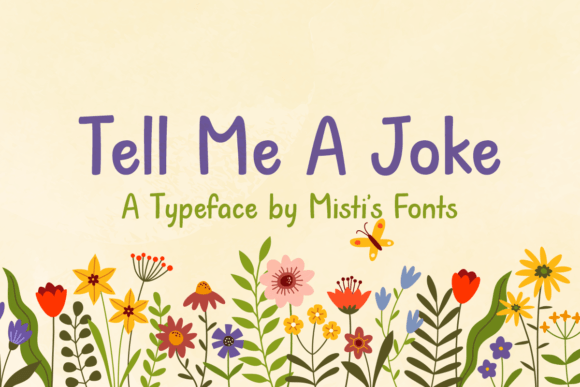 Tell Me a Joke Font: Whimsy for Handmade Brands