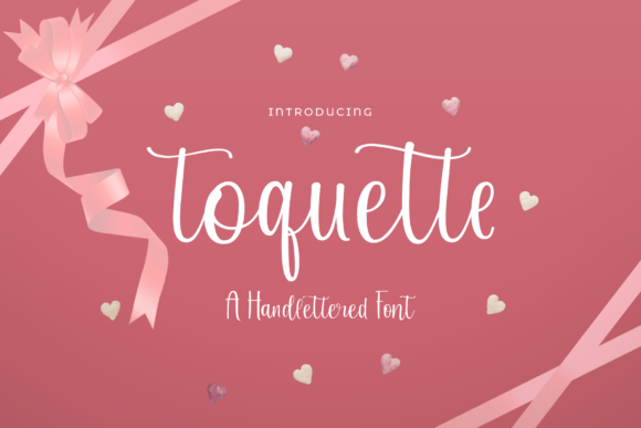 Toquette: A Script Handwritten Font for Elegant Branding