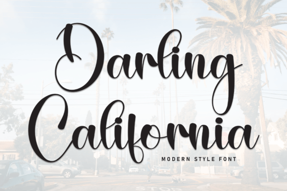 Upgrade Your Brand with Darling California Typeface