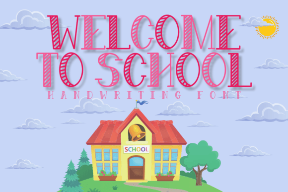 Welcome to School Font