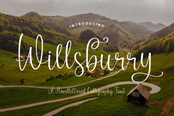 Willsburry Font Review: Elevating Campaign Visuals with Modern Calligraphy